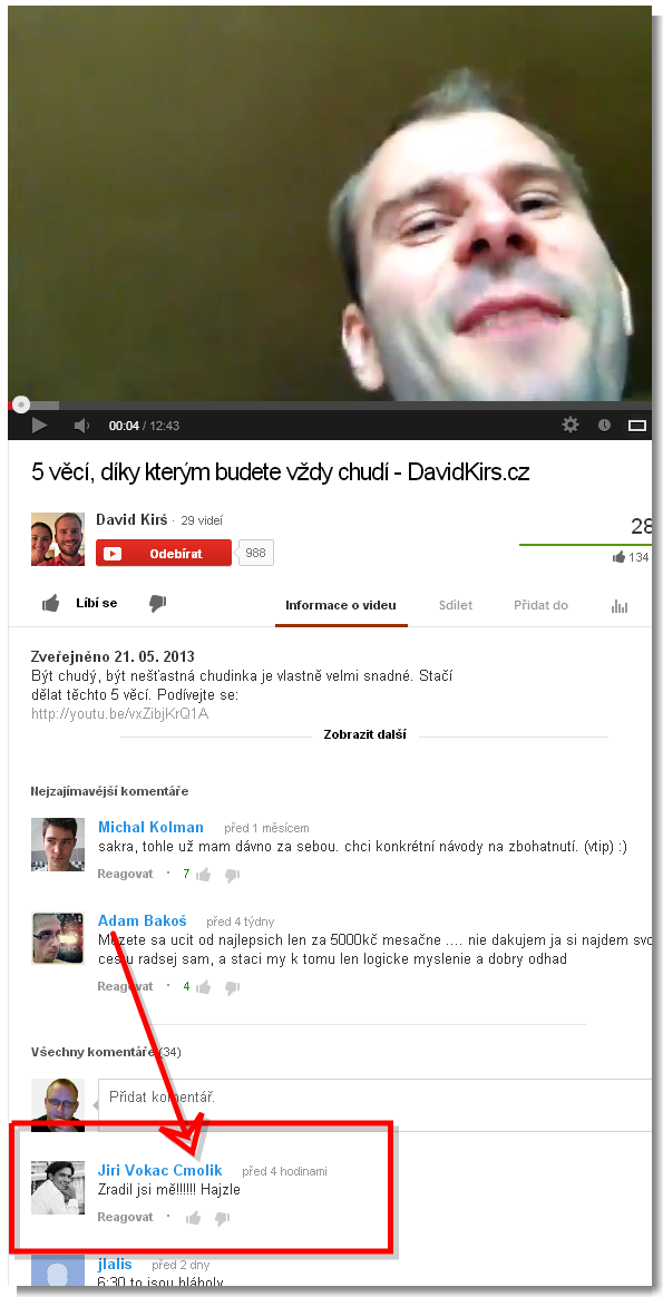Jsou Kirš se Čmolíkem ve válečném stavu, nebo je to jen nějaká provokace?